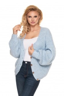 Sweater Kardigan Model 30077 Błękit - PeeKaBoo LKK156915