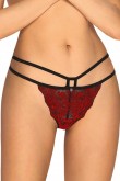 Figi Model Sugestina Black/Red - Obsessive LKK160157 Apatinis trikotažas