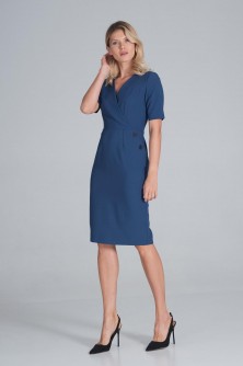 Dress Sukienka Model M851 Blue - Figl LKK162425