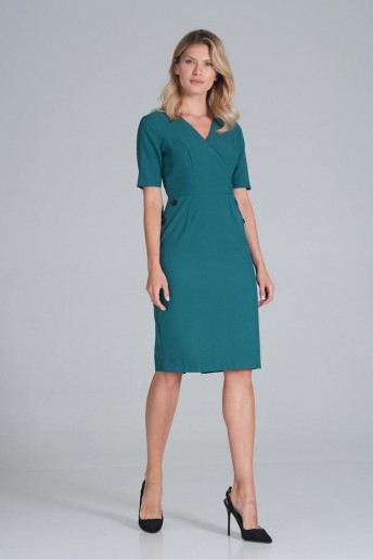 Dress Sukienka Model M851 Green - Figl LKK162430 Apranga