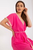 Dress Sukienka MOdel DHJ-SK-1508.12 Dark Pink - Italy Moda LKK167578 Apranga