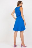 Dress Sukienka Model RV-SK-8049.64 Dark Blue - Rue Paris LKK168185 Apranga
