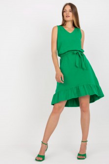 Dress Sukienka Model RV-SK-8049.64 Green - Rue Paris LKK168187