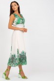 Dress Sukienka Model DHJ-SK-13128.61 White/Green - Italy Moda LKK168532 Apranga