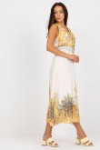 Dress Sukienka Model DHJ-SK-13128.61 White/Yellow - Italy Moda LKK168536 Apranga