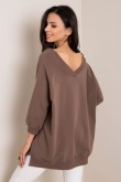 Bluza Damska Model RV-BL-5676.09 Brown - Rue Paris LKK169860 Apranga