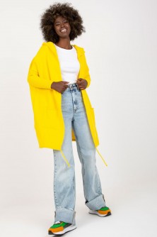 Sweater Kardigan Model ASM-NA-7388.07 Yellow - Rue Paris LKK169874