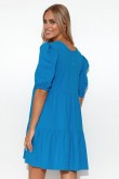 Dress Sukienka Model M781 Blue Jeans - Makadamia LKK179203 Apranga