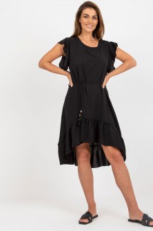 Dress Sukienka Model DHJ-SK-8372.65 Black - Italy Moda LKK179682