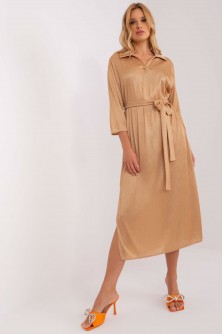 Dress Sukienka Model LK-SK-509348.04 Camel - Lakerta LKK182060