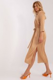 Dress Sukienka Model LK-SK-509348.04 Camel - Lakerta LKK182060 Apranga