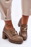 Heeled low shoes Step in style LKK183958 Avalynė