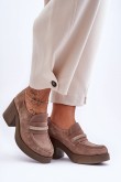Heeled low shoes Step in style LKK183961 Avalynė