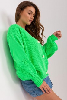 Sweater Sweter Damski Model BA-SW-8014.17P Fluo Green - Badu LKK184976