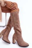 Heel boots Step in style LKK186340 Avalynė