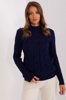 Sweter Damski Model AT-SW-2235.00P Navy - AT LKK187570