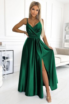 Dress Sukienka Model Juliet 512-1 Bottle Green - Numoco LKK188107