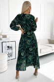 Dress Sukienka Model 511-1 Green - Numoco LKK188113 Apranga