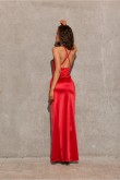 Dress Sukienka Model Lamelia CZE SUK0445 Red - Roco Fashion LKK188240 Apranga