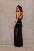 Dress Sukienka Model Lamelia CZA SUK0445 Black - Roco Fashion LKK188241 Apranga