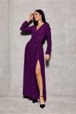 Dress Sukienka Model Tiffany BIS SUK0420 Violet - Roco Fashion LKK188252 Apranga