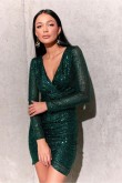 Dress Sukienka Model Ingrid ZIE SUK0422 Green - Roco Fashion LKK188255 Apranga