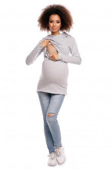 Maternity sweatshirt PeeKaBoo LKK84459
